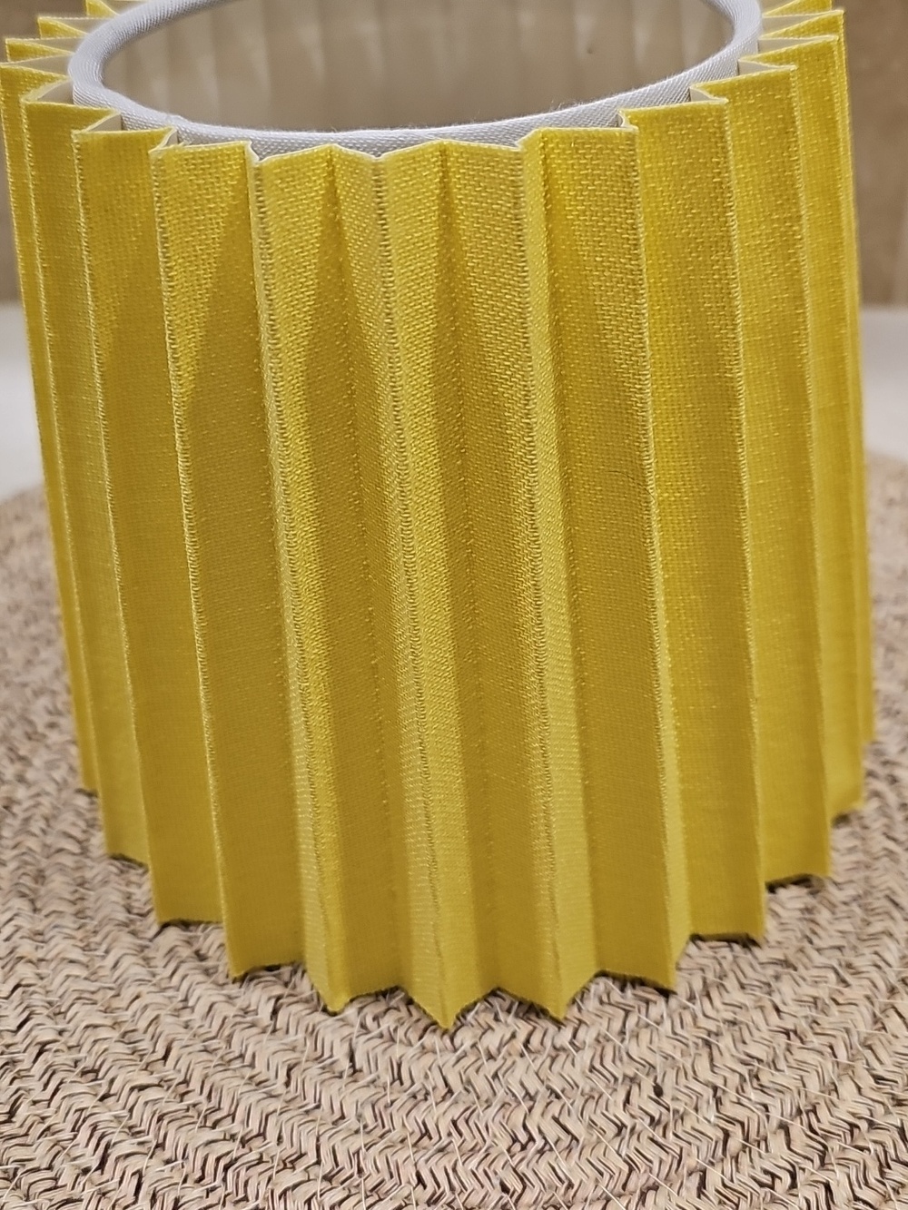 Room Essentials 10in. Sunflower Yellow Table Lamp - Picture 11 of 12